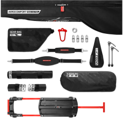 SCICON Aerocomfort Road 3.0 TSA Bike Travel Bag - Quickstep Edition -Cykeltilbehør Butik Aerocomfort 3.0 extra equipment