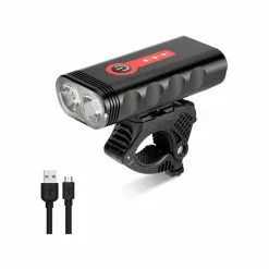 Barbieri 1000 Lumen Front Light - With Integrated USB Rechargeable Battery