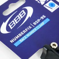 BBB NumberFix - Race Number Clamp - BSP-95 -Cykeltilbehør Butik P1680703