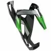 Elite Custom Race Plus Bottle Cage - Black & Green